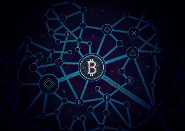 Bitcoin güvenlik iş geçmişi. Bitcoin Kripto madenciliği veri görselleştirme. İş cüzdan düzeni, güvenlik Döviz Alım Satım, vektör modeli. Kripto sanal ödeme vade. Altın para ticaret