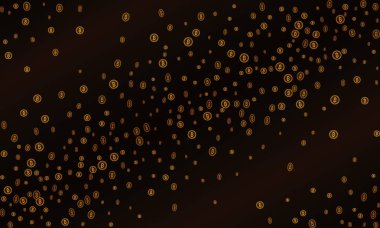 Bitcoins güvenlik iş geçmişi. Bitcoin Kripto incelemesi görselleştirme. İş cüzdan arka plan, güvenlik Döviz Alım Satım, vektör modeli. Kripto sanal ödeme vade. Altın para ticaret