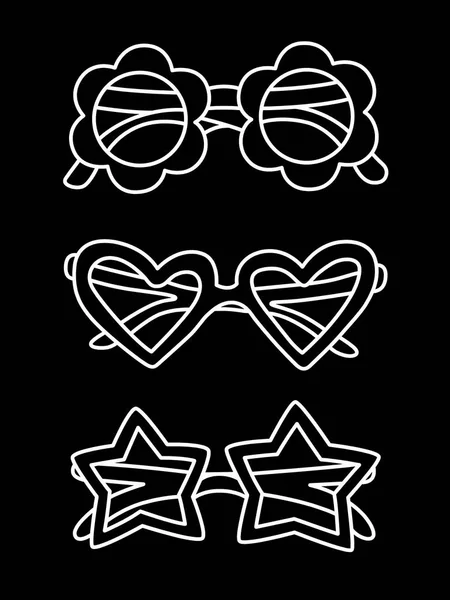 Yaz Doodle tarzı için şirin Sunnies