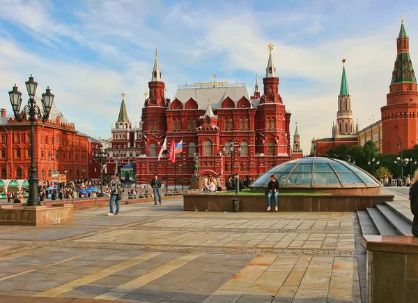 Moskwa, Rosja - 24 maja 2015: Państwa historyczne Muzeum z Ru — Zdjęcie stockowe