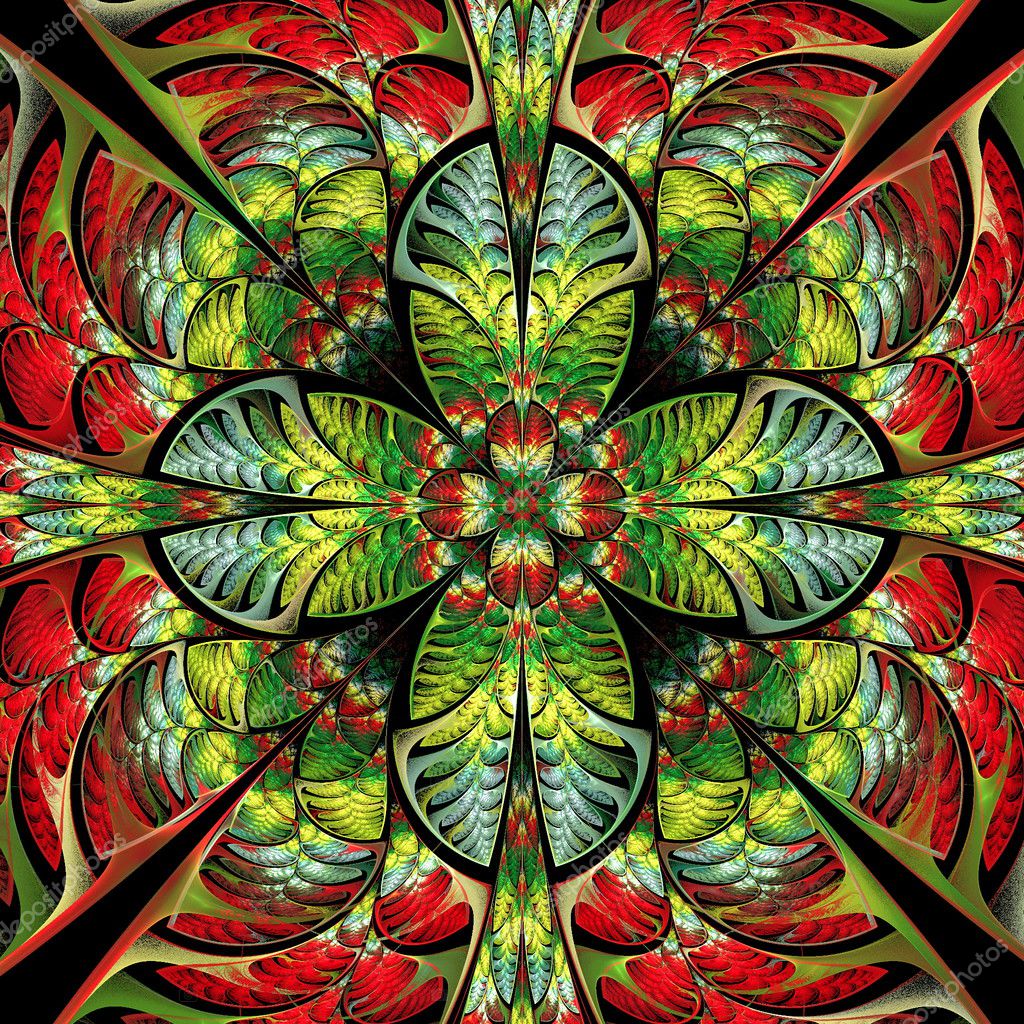 Download Multicolored pattern of the leaves. Collection - tree ...