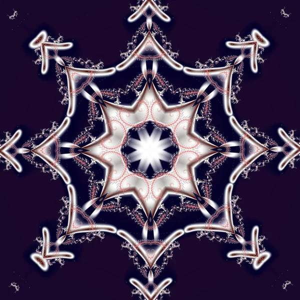 Fabulous fractal achtergrond met Circle ornament. U het gebruiken — Stockfoto