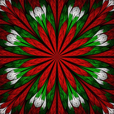 Güzel çiçek desen vitray pencere stili. Şunları yapabilirsiniz 