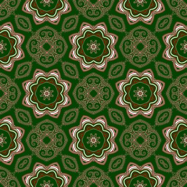 Noel seamless modeli. Yeşil, kırmızı ve beyaz renkler. Şunları yapabilirsiniz