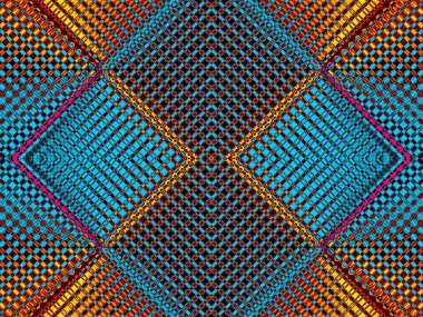 Geometrik arka plan. Koleksiyon - hücreleri. Yaratıcı sanat