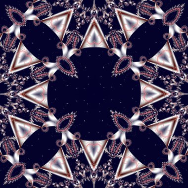 Muhteşem fraktal arka plan daire süsleme ile. Sen-ebilmek kullanma o