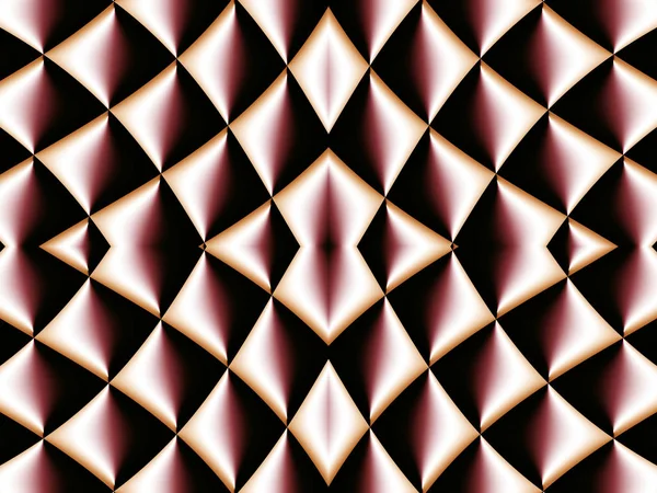 対称的なフラクタル パターン。コレクション - 細胞。Cre のアートワーク — ストック写真