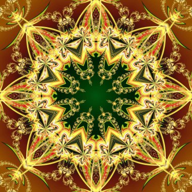 Çiçek daire süsleme ile güzel arka plan. Sen-ebilmek kullanma o