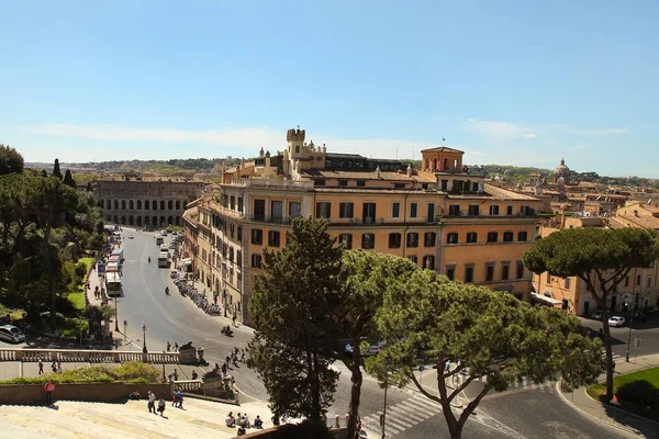 Rome, Italie - APRI 11, 2016 : Vue depuis le balcon du natio — Photo