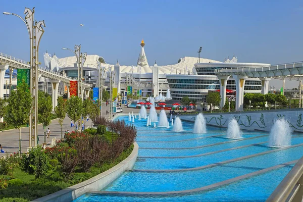 Ashgabat, Turcomenistão - 26 de setembro de 2017: Parte do esporte — Fotografia de Stock