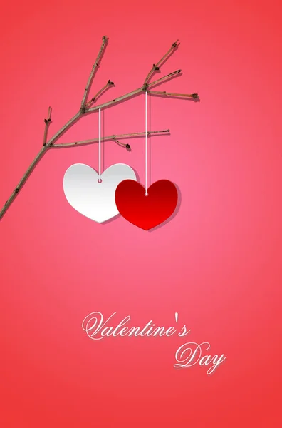 Foto creativa di concetto di San Valentino. Cuore simbolo di amore o datin — Foto Stock