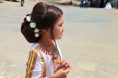 Kov-Ata, Türkmenistan-30 Nisan 2017: Kimliği belirsiz portresi