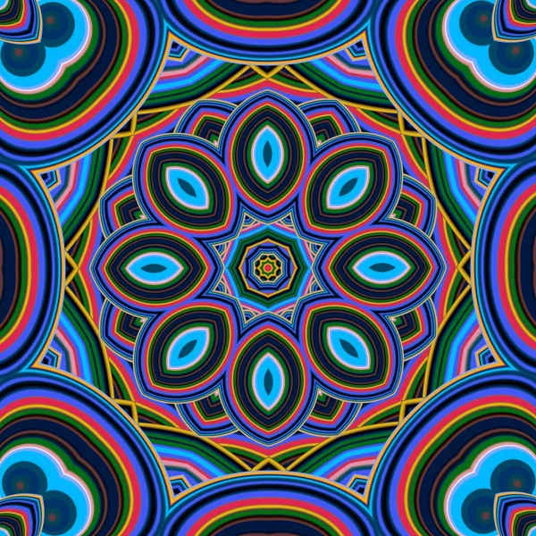 Colorful abstract mandala background. You can use it for invitat — Stockfoto