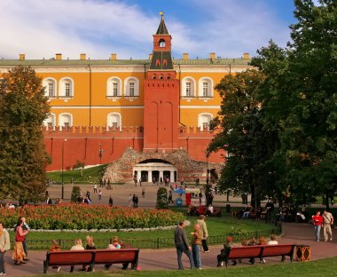 Moskova, Rusya, üzerinde 18 Eylül 2017. Aleksandr insanlar yürüyüş