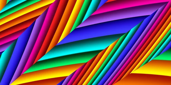 Lignes abstraites colorées lumineuses pour l'arrière-plan. Oeuvre pour creat — Photo