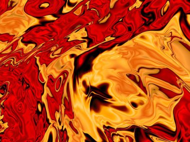 Canlı renkli duvar kâğıdı. Yaratıcılık, hayal gücü ve yaşam enerjisi üzerine hareketli resim. 