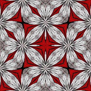 Vitray pencere stilinde güzel bir çiçek deseni. Beyaz, Kırmızı. Davetiyeler, defter kapakları, telefon kılıfları, kartpostallar, duvar kağıtları gibi şeyler için kullanabilirsiniz. Yaratıcı tasarım için sanat