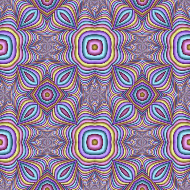 Çok renkli, kusursuz, soyut, şenlikli pastel desenler. Döşeme etnik desen. Geometrik kabartmalı mozaik. Halı, battaniye, telefon, yatak örtüsü, kumaş, seramik fayanslar, vitray, duvar kağıtları için harika.