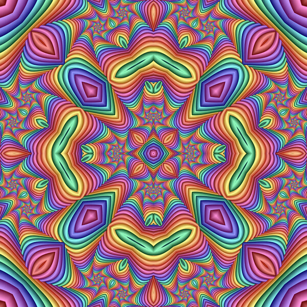 Многоцветный бесшовный абстрактный праздничный пастельный узор. Плитка этнической модели. Геометрическая тисненая мозаика. Отлично подходит для ковра, одеяло, телефон, покрывало, ткань, керамическая плитка, витражи, обои