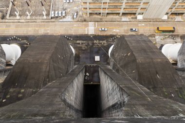 Itaipu Barajı Üstten Görünüm