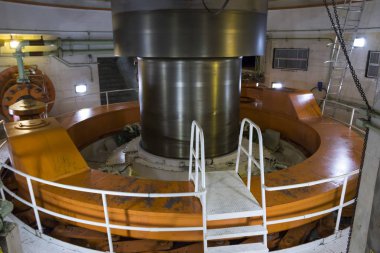 türbin mili Itaipu hidroelektrik tesisi - yatay