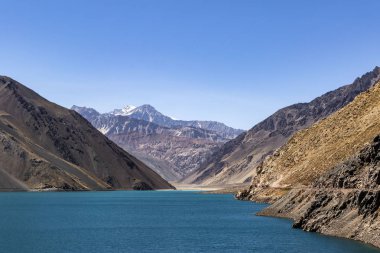 Cajon del maipo lagün andes Dağları