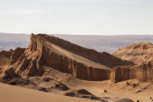 atacama Çölü ayın Vadisi'nde dunes tortul oluşumu
