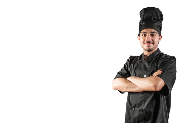 Joven chef sonriente —  Fotos de Stock