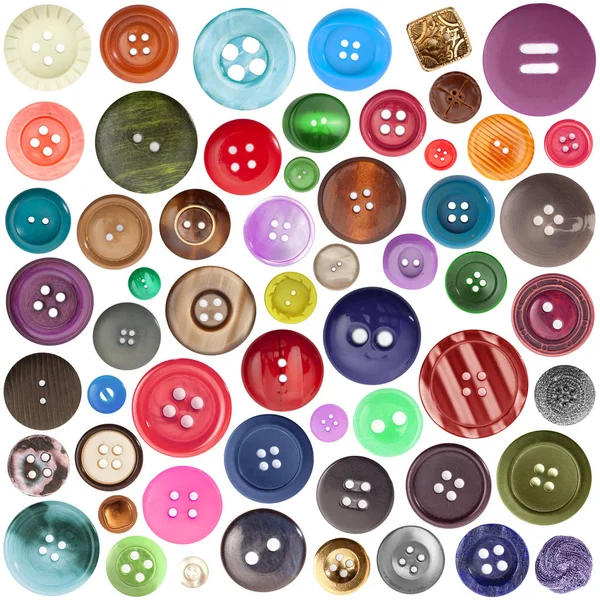 Συλλογή των κουμπιών — Φωτογραφία Αρχείου
