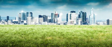 Paris manzarası görünümü