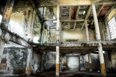 eski terk edilmiş fabrika