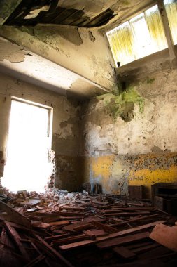 eski terk edilmiş fabrika