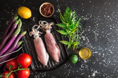 ızgara balık hazırlanması