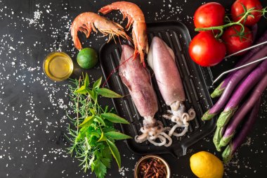 ızgara balık hazırlanması