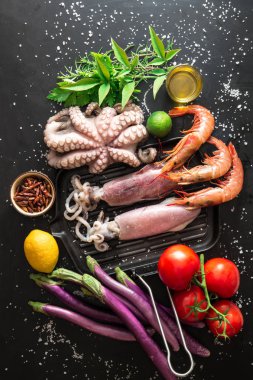 ızgara balık hazırlanması