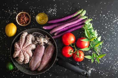 ızgara balık hazırlanması