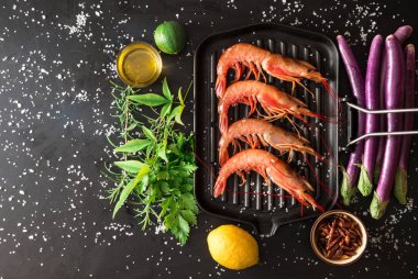 ızgara balık hazırlanması