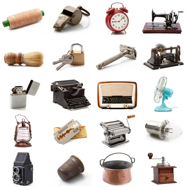 Original great vintage objects collection — Stock Photo, Image