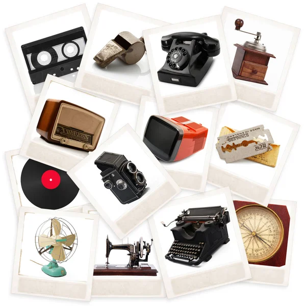Original great vintage objects collection — Stock Photo, Image