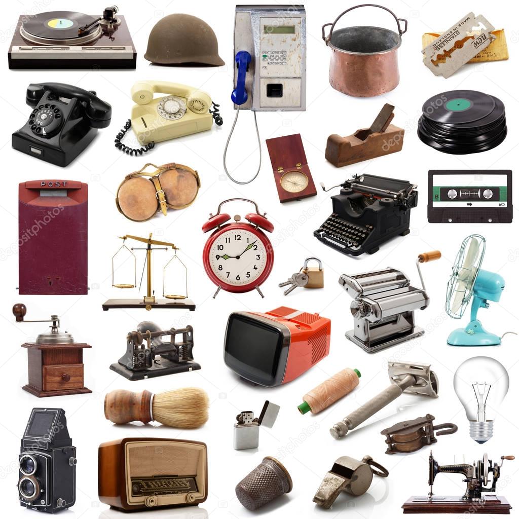 original great vintage objects collection