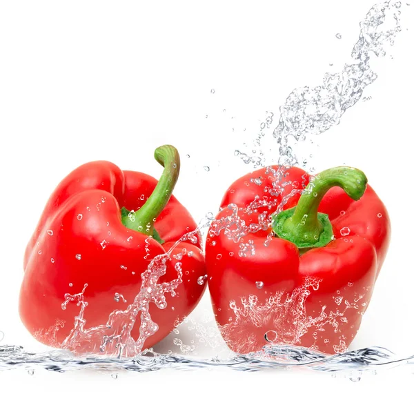 suya düşen taze biber