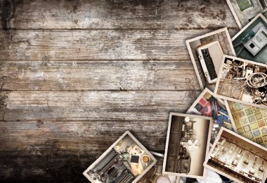 Fotoğraf vintage ahşap arka plan
