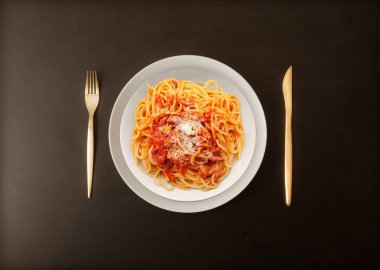 italian pasta all'amatriciana