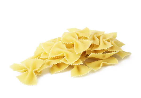 Italian pasta on white background — Stock Photo, Image