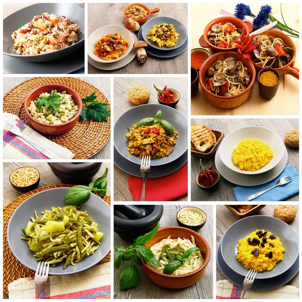 orijinal İtalyan makarna kolaj