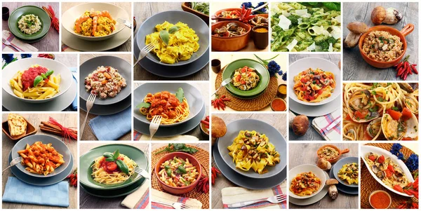 orijinal İtalyan makarna kolaj