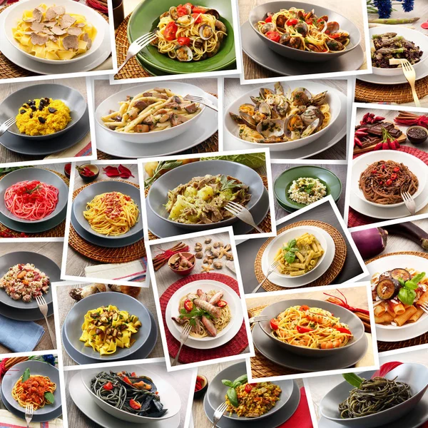 orijinal İtalyan makarna kolaj