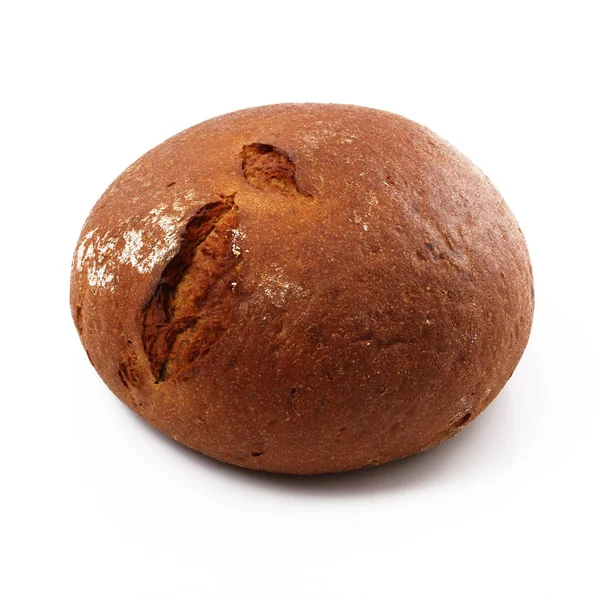 白い背景のパン — ストック写真