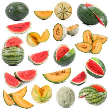 kavun ve karpuz kolaj