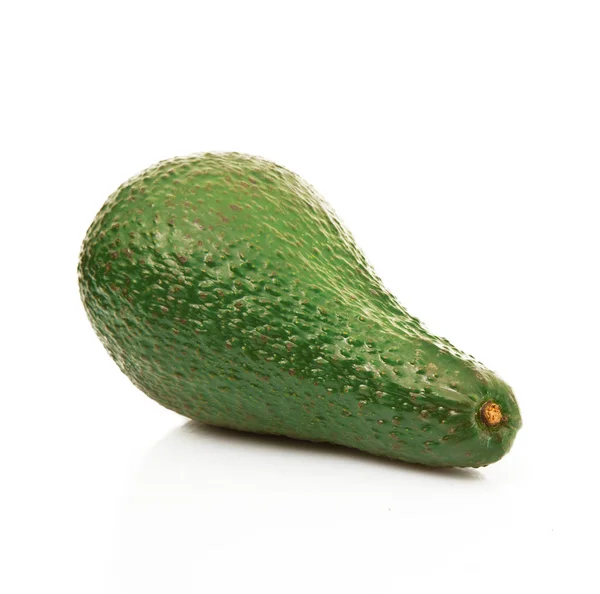 Avocado op witte achtergrond — Stockfoto